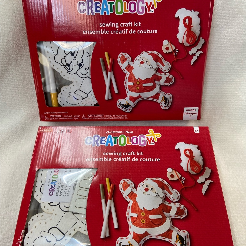 2 Creatology Santa Sewing Kit